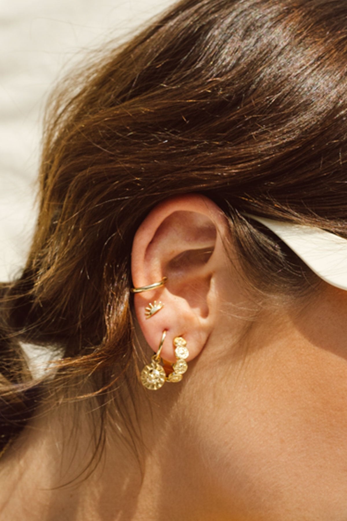 WILDTHINGS - Classic Ear Cuff Gold 1 St. - WERTE FREUNDE