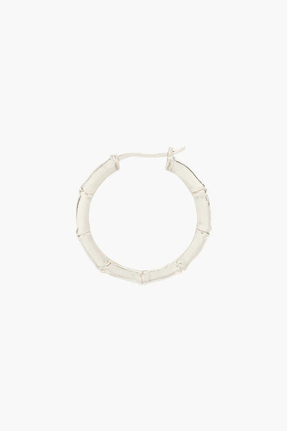 Wildthings - Medium bamboo hoop silver 1 St. - WERTE FREUNDE