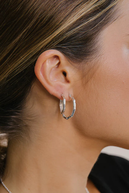 Wildthings - Small bamboo hoop silver - WERTE FREUNDE