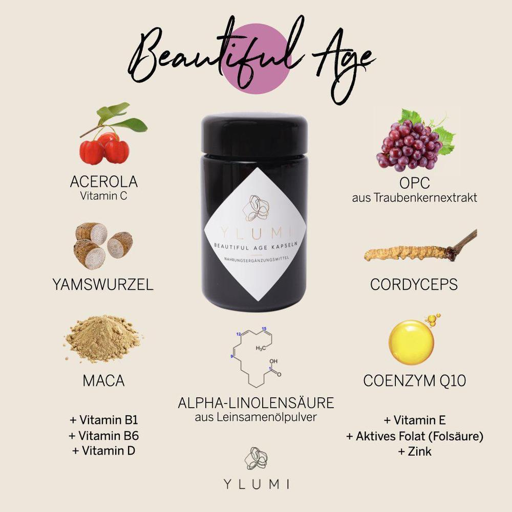 YLUMI - Beautiful Age Kapseln 120Stk - 69.0g - WERTE FREUNDE