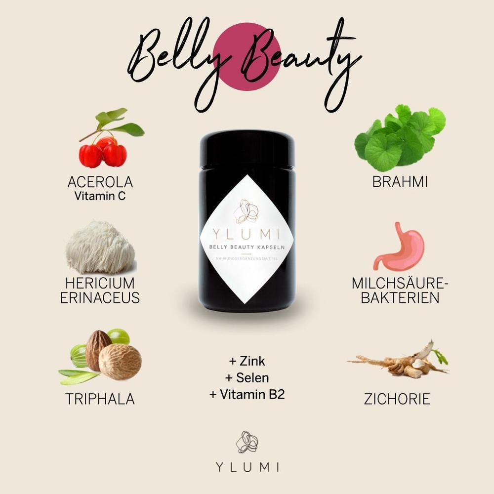 YLUMI - Belly Beauty Kapseln 60Stk - 33 g - WERTE FREUNDE