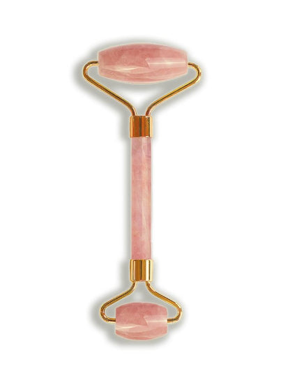 YÙ - Face Doppel Roller Rosenquarz - WERTE FREUNDE